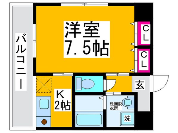 ジュネス深井の物件間取画像